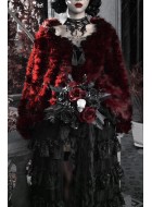 Blood Supply The Orphanage Faux Fur Cape(Full Payment Without Shipping)